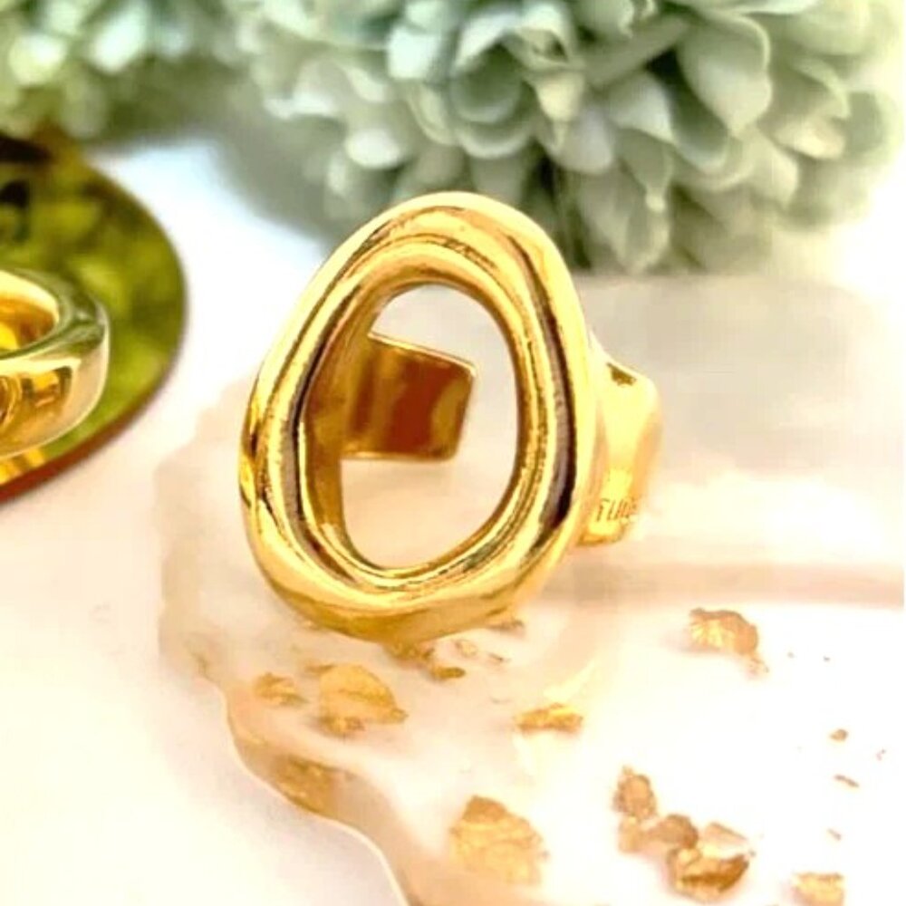 Tucco Ring Of Zamak Coated Of Plata high Quality Sizable Made Spain